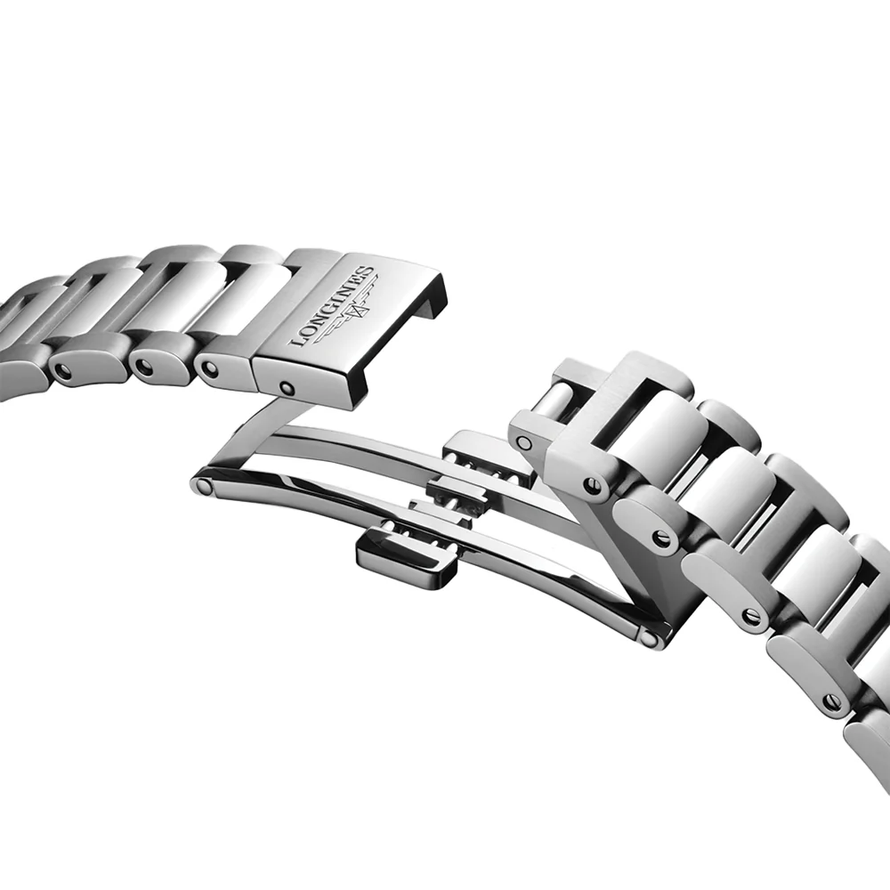 Conquest Pink Gold Bezel 30mm - Green on Bracelet - Image 6