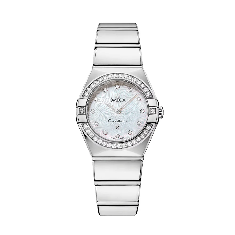 Constellation Diamonds Quartz 25mm - Mother of Pearl on Bracelet