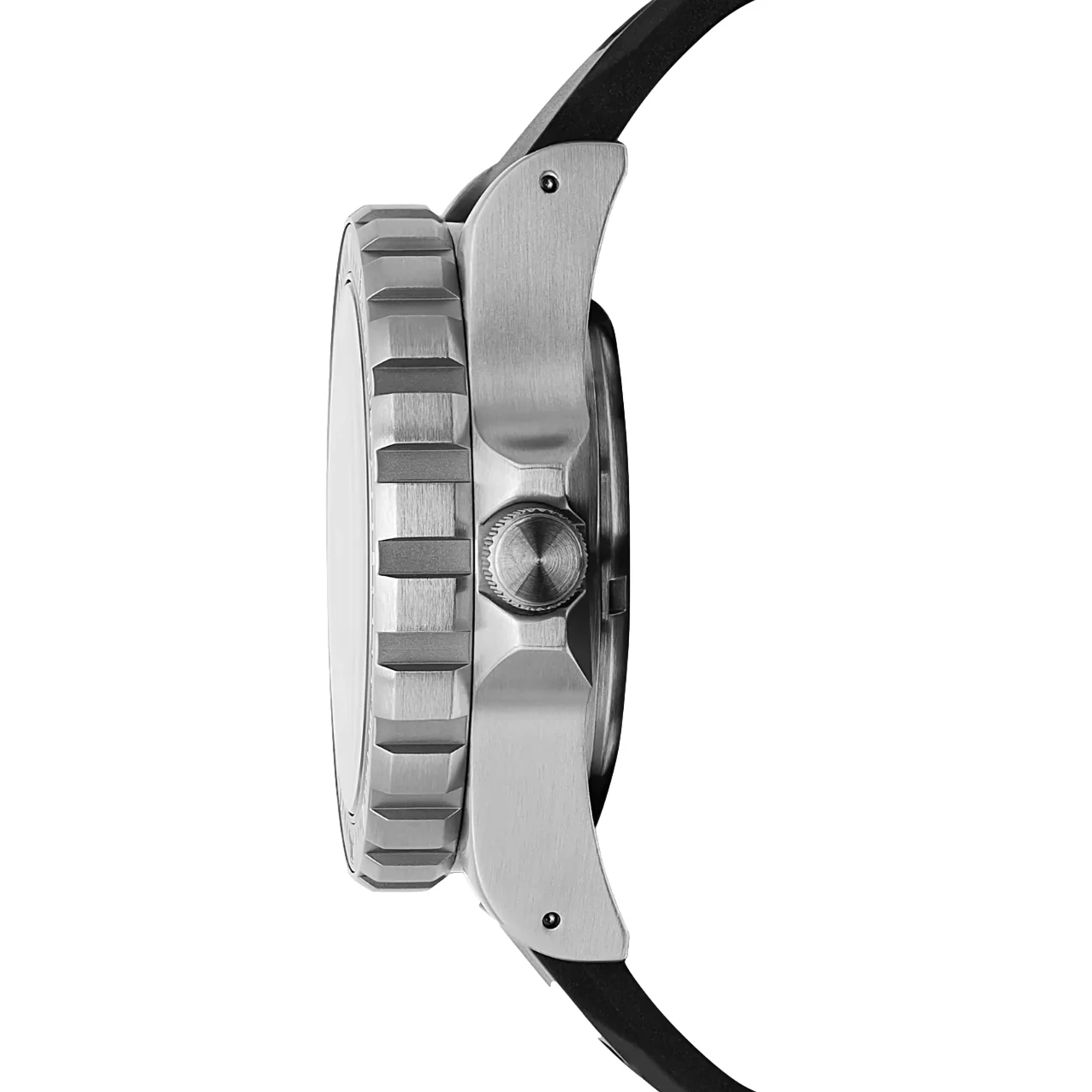 JDD Type II - Diver's Automatic Arctic Edition 46mm - White on Rubber Strap - Image 5