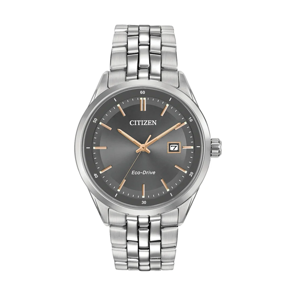 Addysen Eco-Drive 41mm - Grey on Bracelet