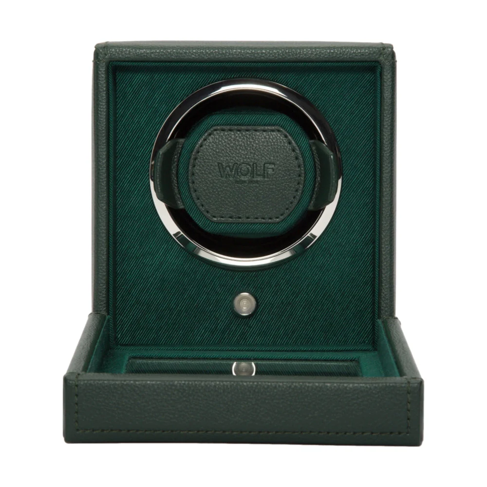 Cub Single Watch Winder with Cover - Green - Image 2