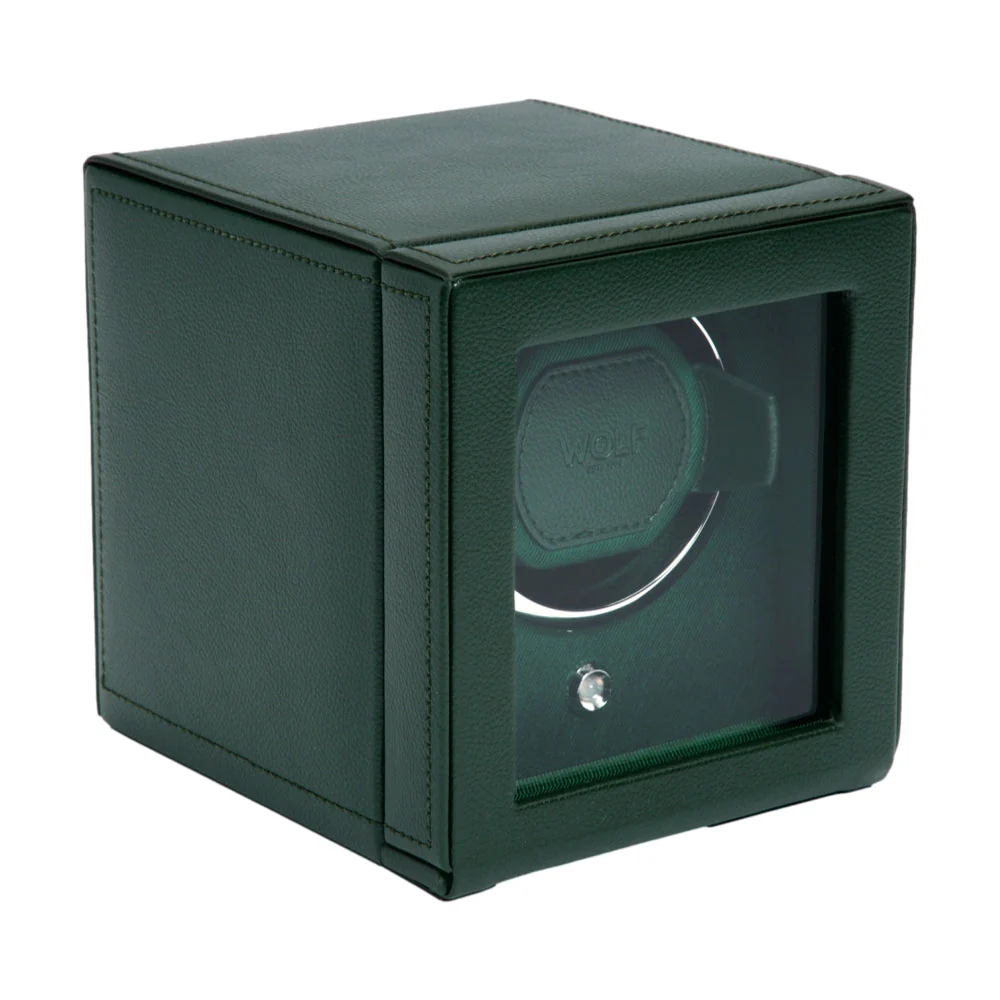 Cub Single Watch Winder with Cover - Green - Image 4