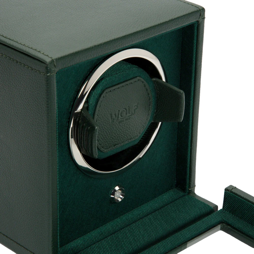 Cub Single Watch Winder with Cover - Green - Image 5