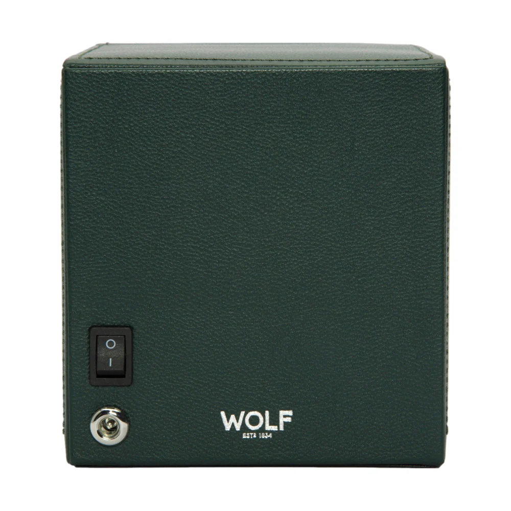 Cub Single Watch Winder with Cover - Green - Image 6