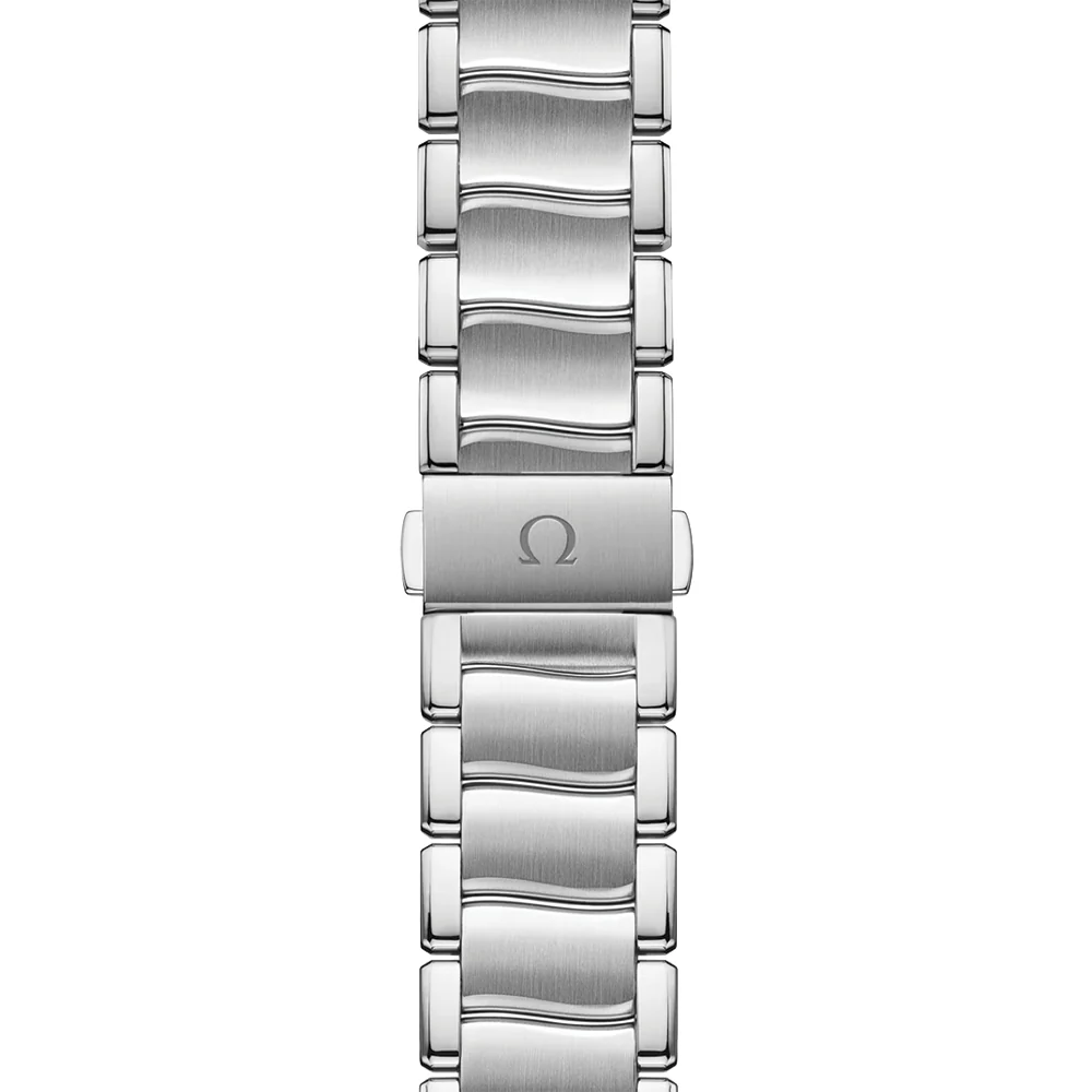 De Ville Ladymatic 34mm - Black Tahiti Mother of Pearl w/ Diamonds on Bracelet - Image 2