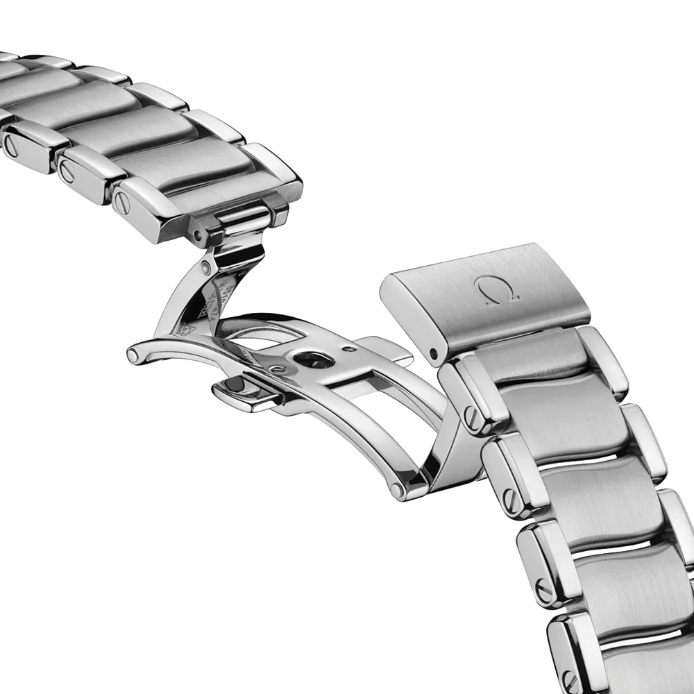 De Ville Ladymatic 34mm - Black Tahiti Mother of Pearl w/ Diamonds on Bracelet - Image 3