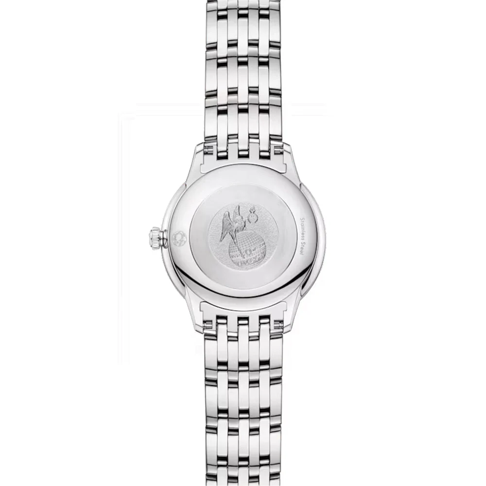 De Ville Prestige Diamonds Quartz 27.5mm - MOP on Bracelet - Image 3