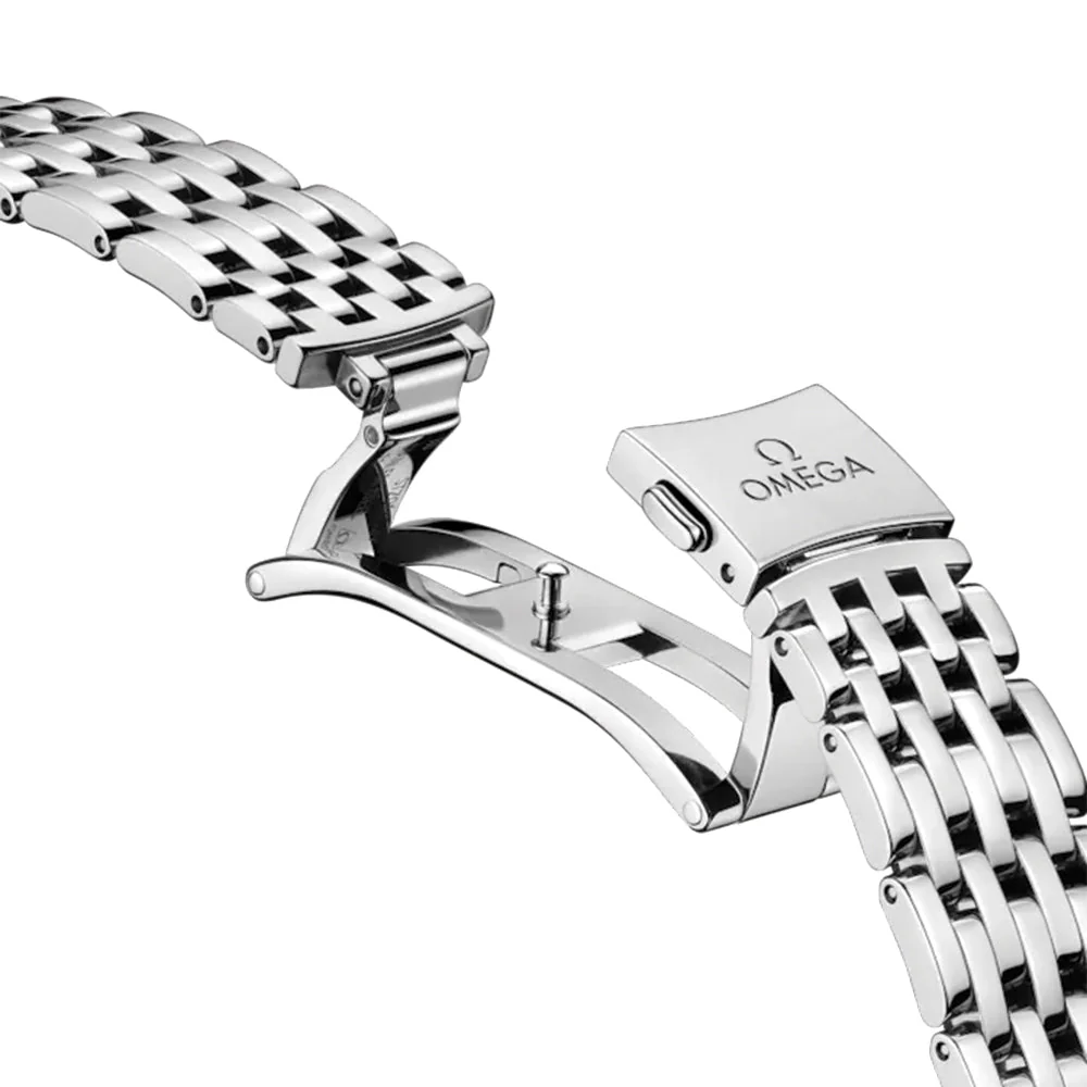 De Ville Prestige Diamonds Quartz 27.5mm - MOP on Bracelet - Image 4