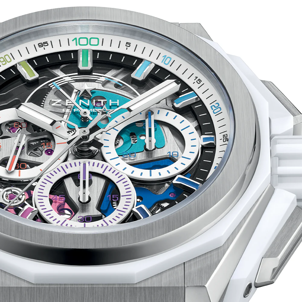 Defy Extreme Chroma Limited Edition 45mm - White on Rubber Strap - Image 4