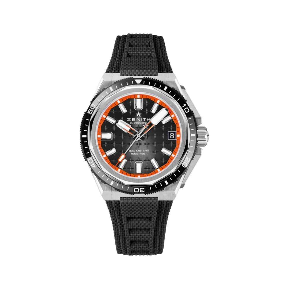 Defy Extreme Diver Titanium 42.5mm - Black on Bracelet - Image 2