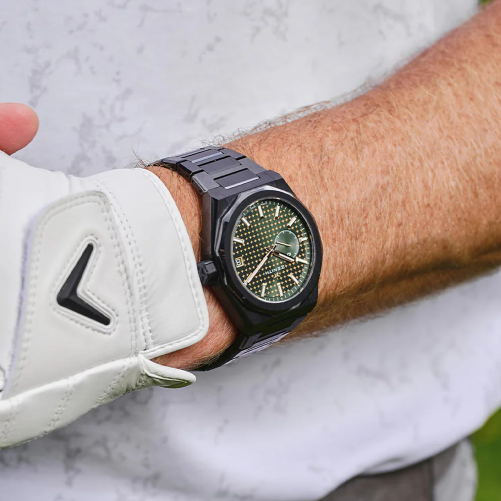 Defy Skyline Americas Limited Edition 41mm - Green on Bracelet - Image 2
