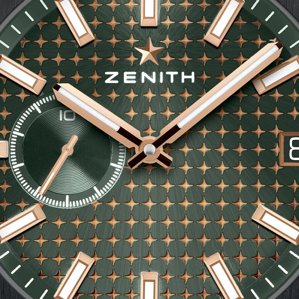 Defy Skyline Americas Limited Edition 41mm - Green on Bracelet - Image 3