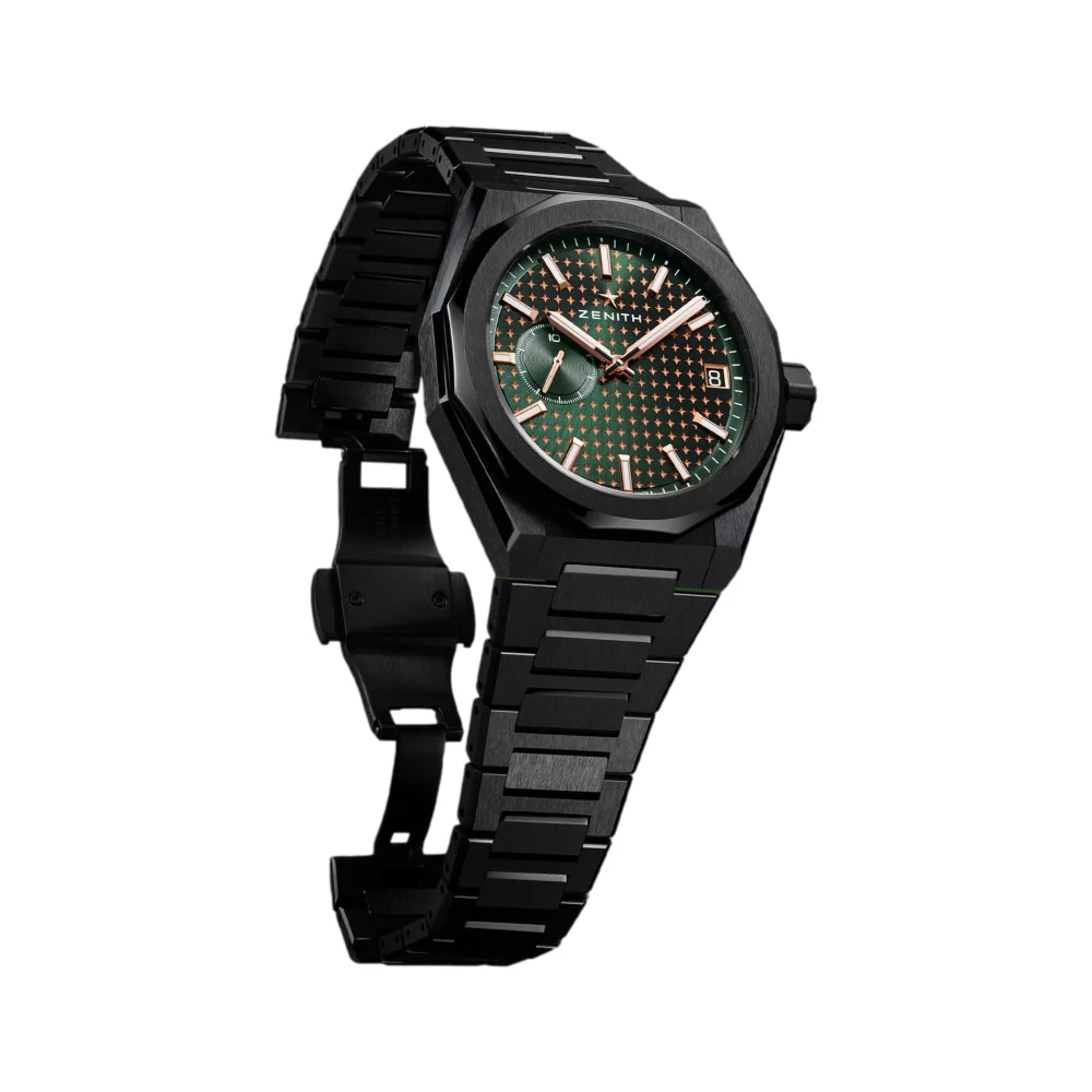 Defy Skyline Americas Limited Edition 41mm - Green on Bracelet - Image 4