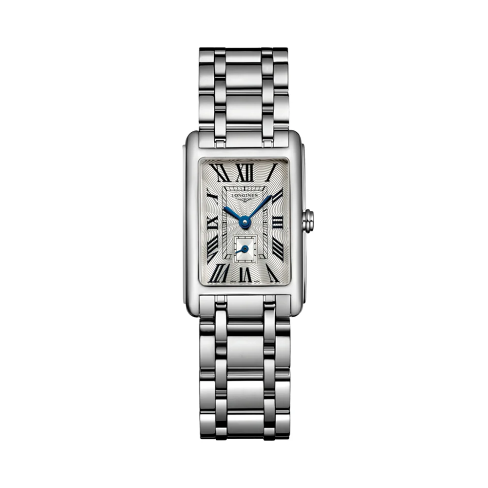 DolceVita 32mm - Silver "Fliniqué" on Bracelet