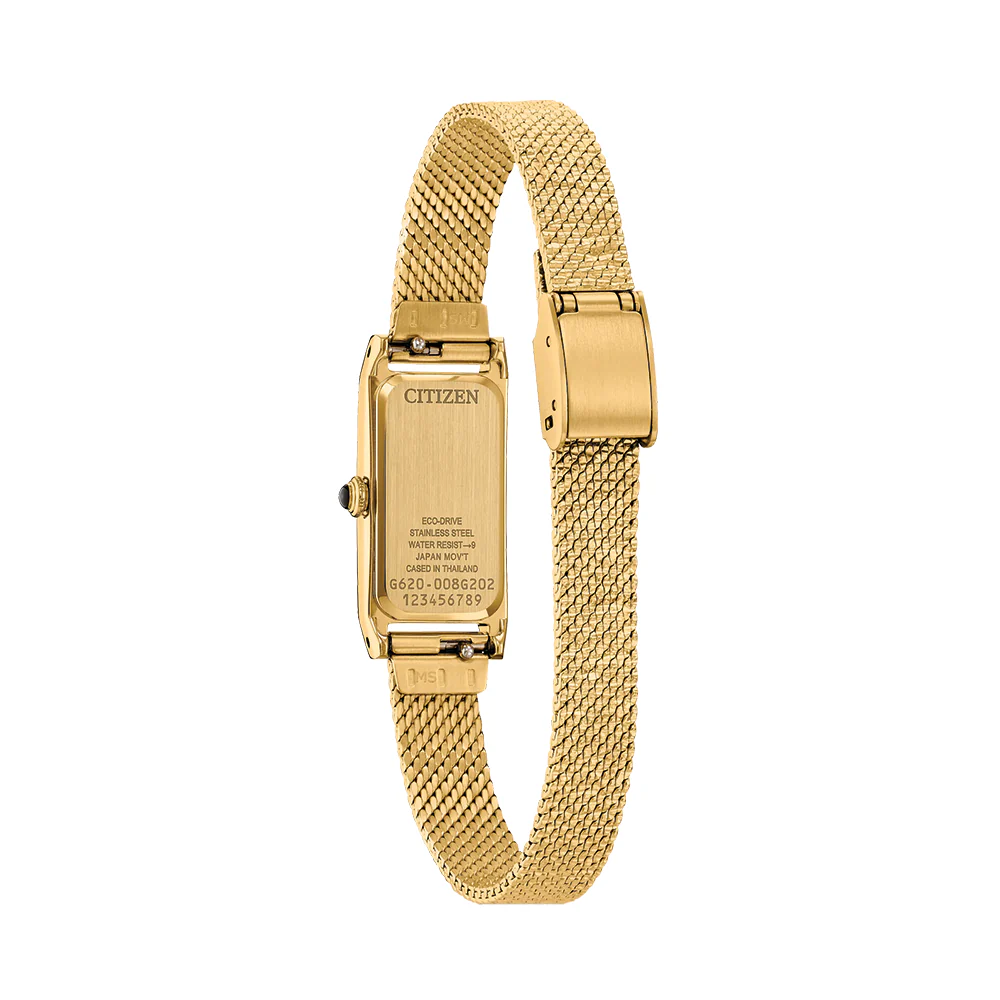 Fio Gold-Tone 30.7mm - Black on Bracelet - Image 2