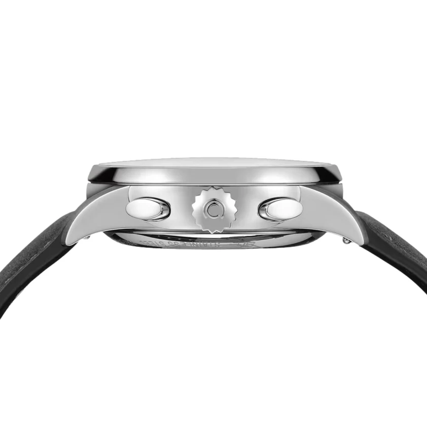 DS-1 Chrono Automatic 42mm - White on Leather Strap - Image 4