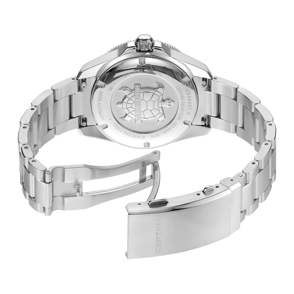 DS Action Diver "New DS Concept Extreme Shock Resistance" 40.5mm - Black on Bracelet - Image 6