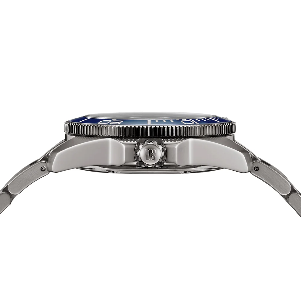 DS Action Diver "New DS Concept Extreme Shock Resistance" Titanium 40.5mm - Blue on Bracelet - Image 7