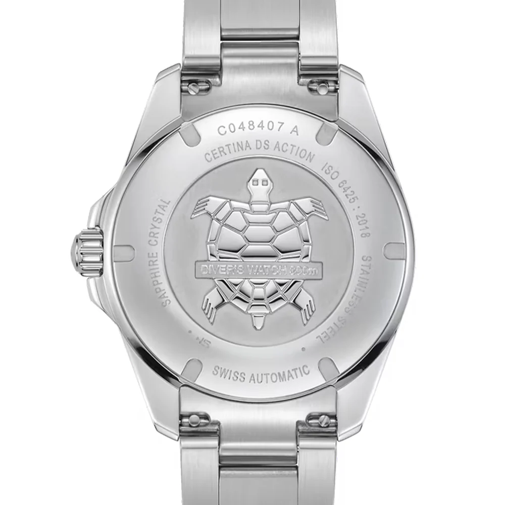 DS Action Diver "New DS Concept Extreme Shock Resistance" 40.5mm - White on Bracelet - Image 5
