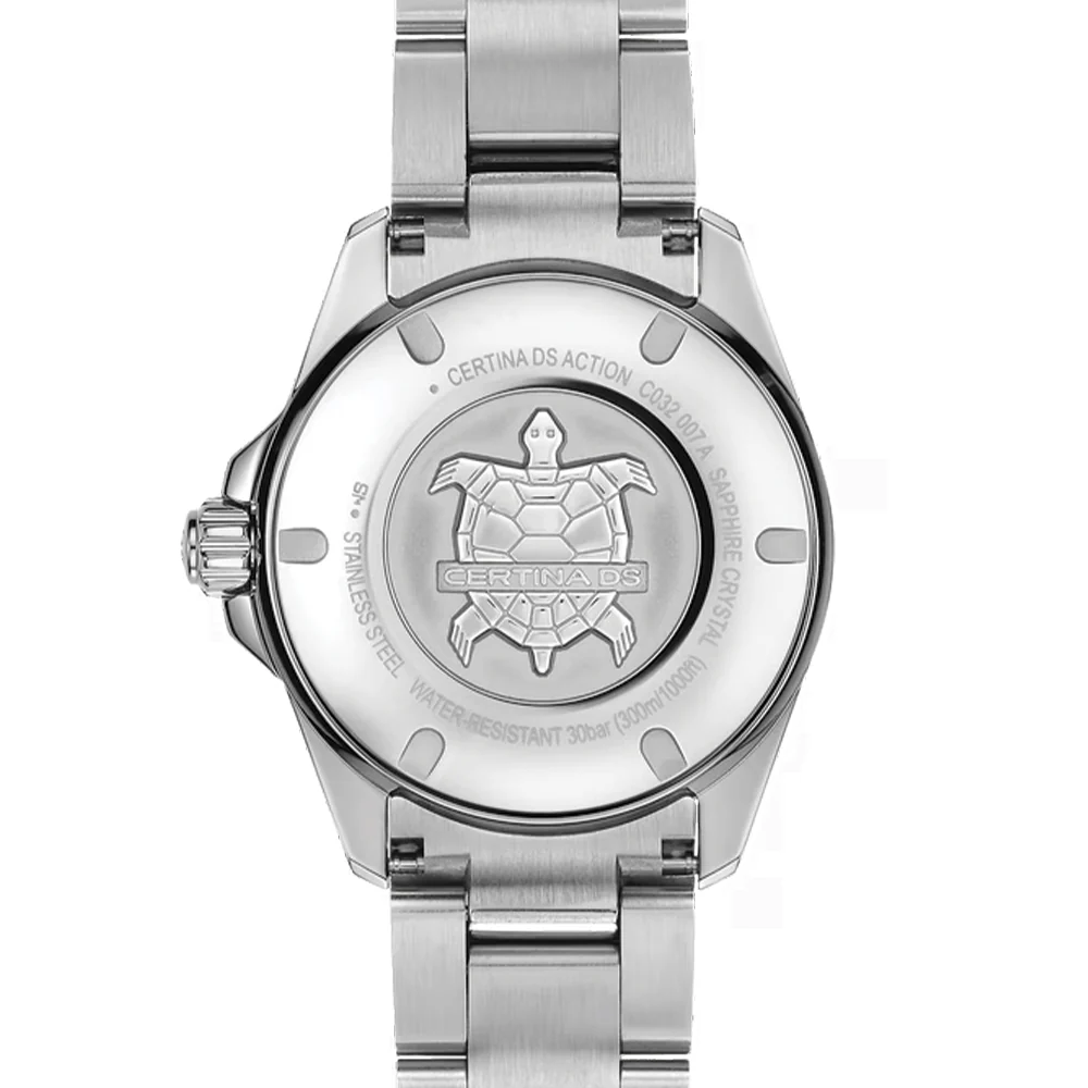 DS Action Powermatic 80 34.5mm - Black on Bracelet - Image 3