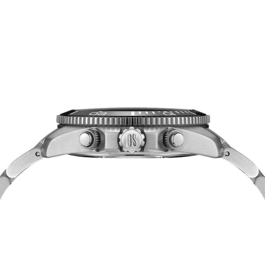 DS Action Quartz Chrono 42mm - Black on Bracelet - Image 5