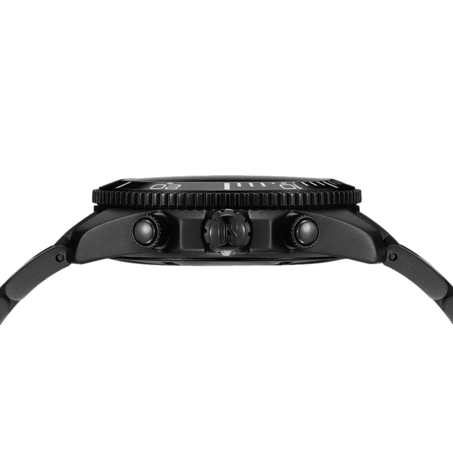 DS Action Quartz Chrono Black PVD 42mm - Black on Bracelet - Image 5