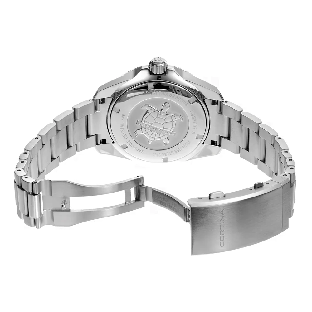 DS Action Diver Powermatic 80 43mm - Blue on Bracelet - Image 4