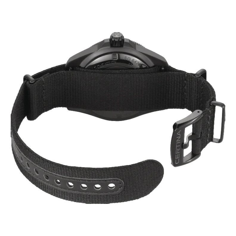 DS Action Diver Powermatic 80 Black PVD 43mm - Black on Bracelet - Image 3