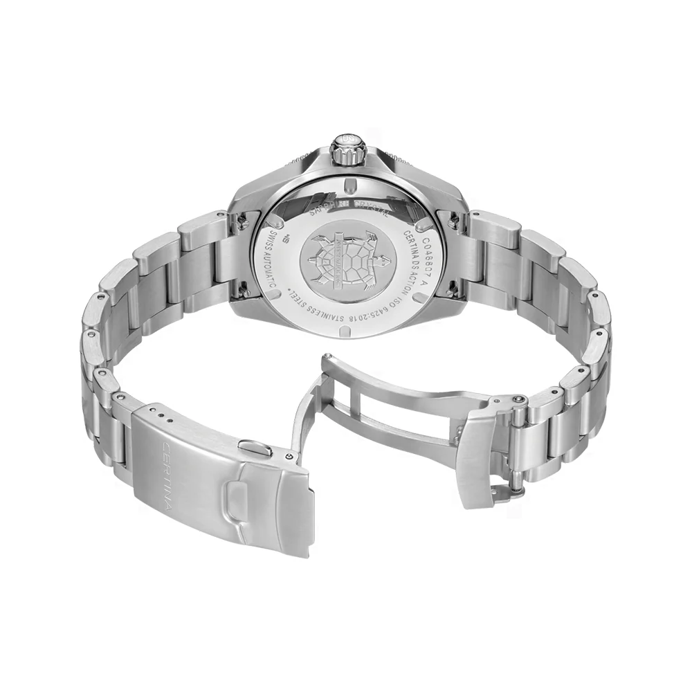 DS Action Diver New DS Concept Extreme Shock Resistance 38mm – Black on Bracelet - Image 5