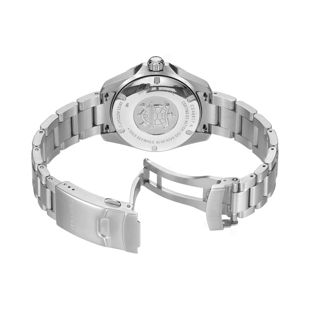 DS Action Diver New DS Concept Extreme Shock Resistance 38mm – Green on Bracelet - Image 4