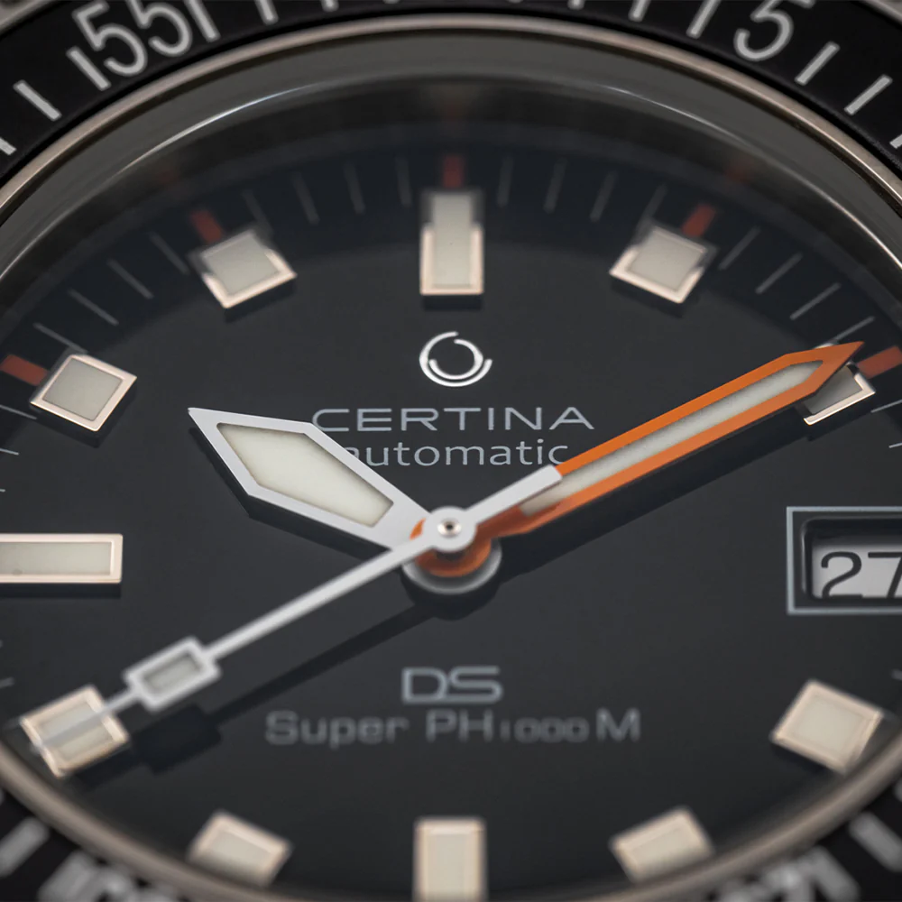 DS Super PH1000M 43.5mm - Black on Nylon Strap - Image 4