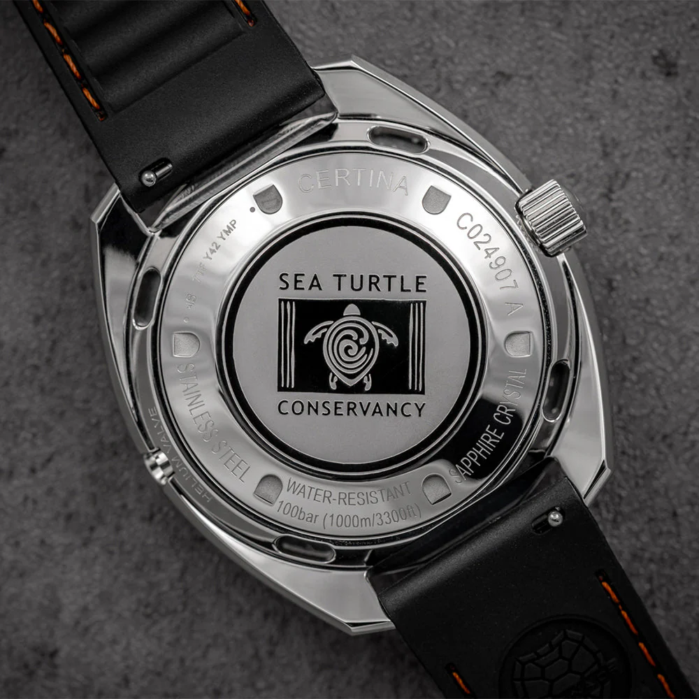 DS Super PH1000M STC 43.5mm - Turquoise on Rubber Strap - Image 9