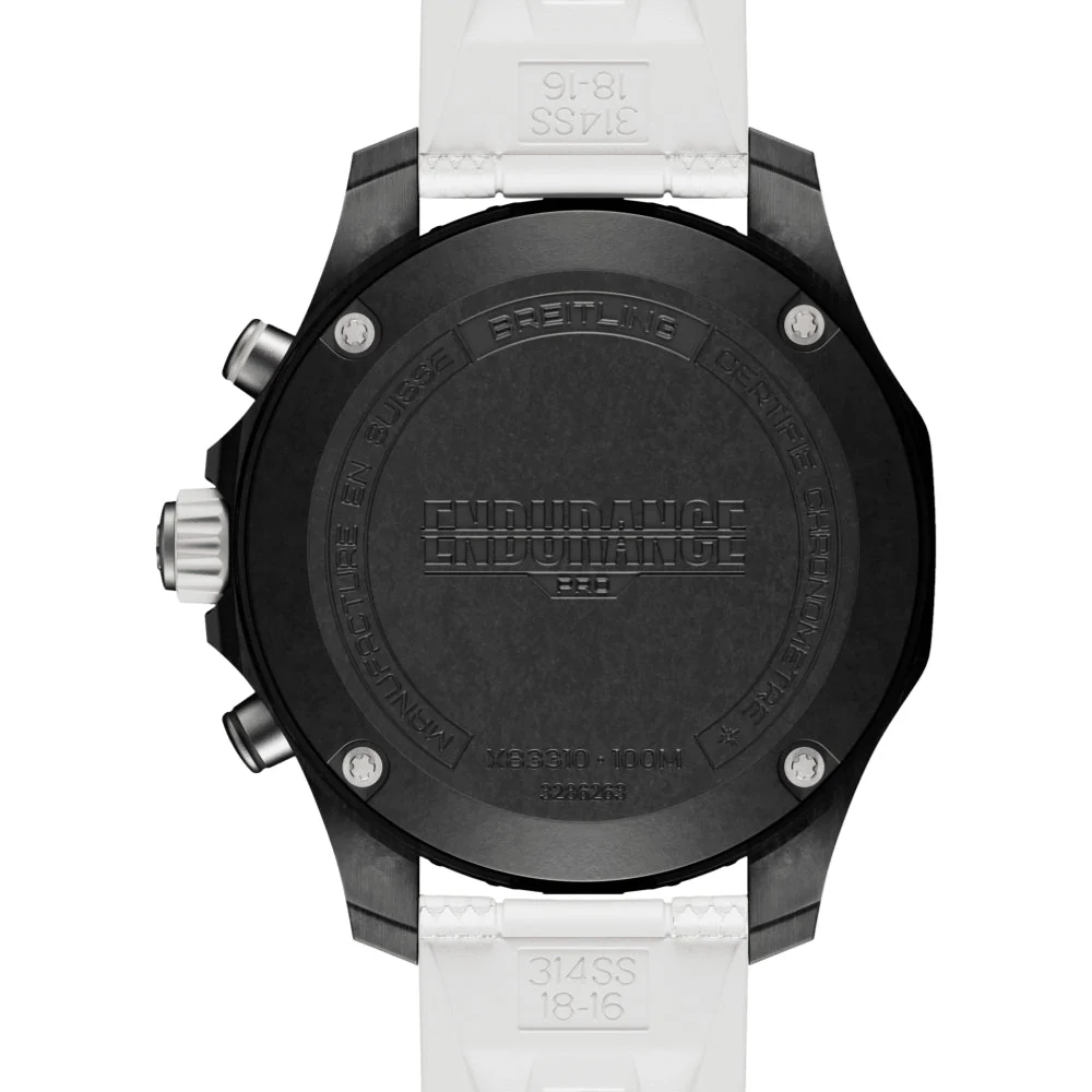 Endurance Pro 38mm - White on Rubber Strap - Image 4