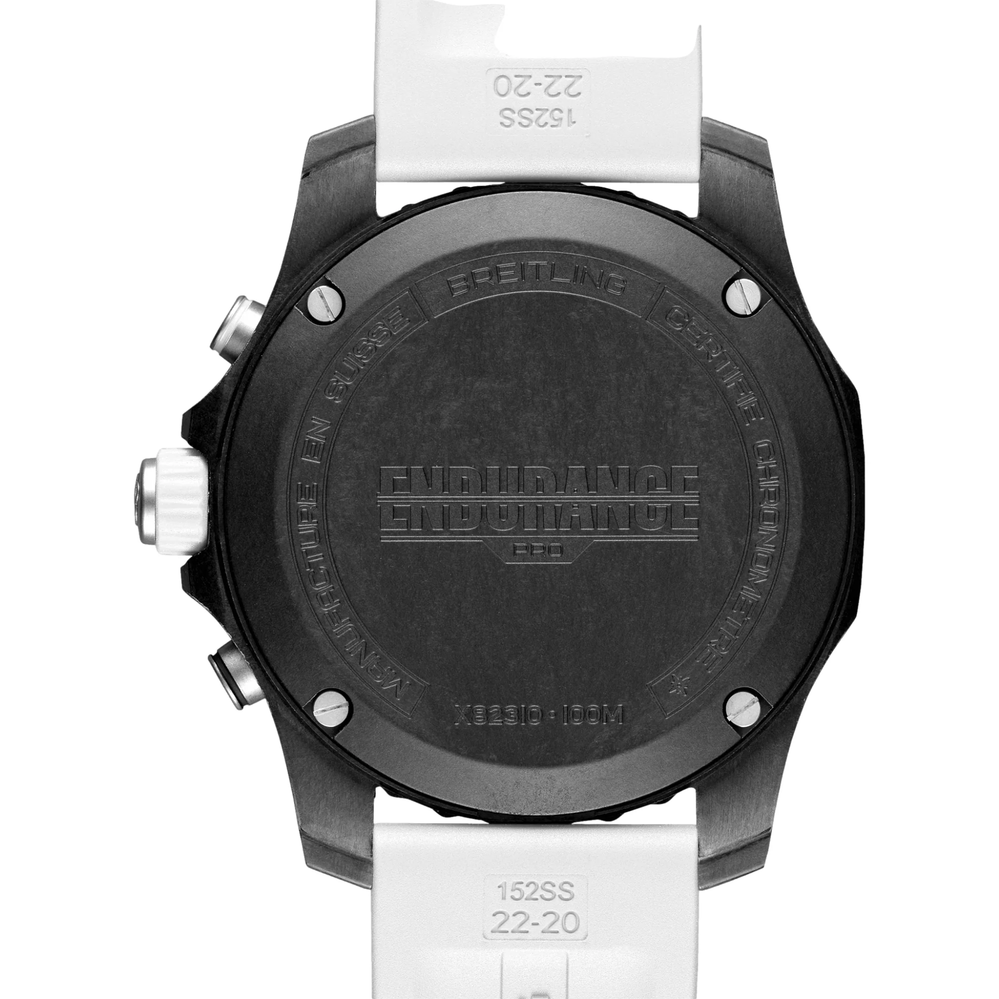 Endurance Pro Breitlight® - Black on White Rubber Strap - Image 4