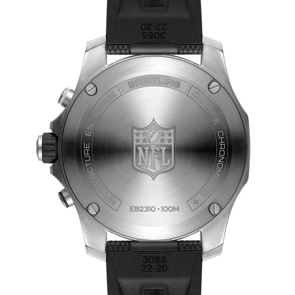 Endurance Pro Browns Limited NFL Edition Titanium 44mm - Brown on Rubber Strap - Image 4