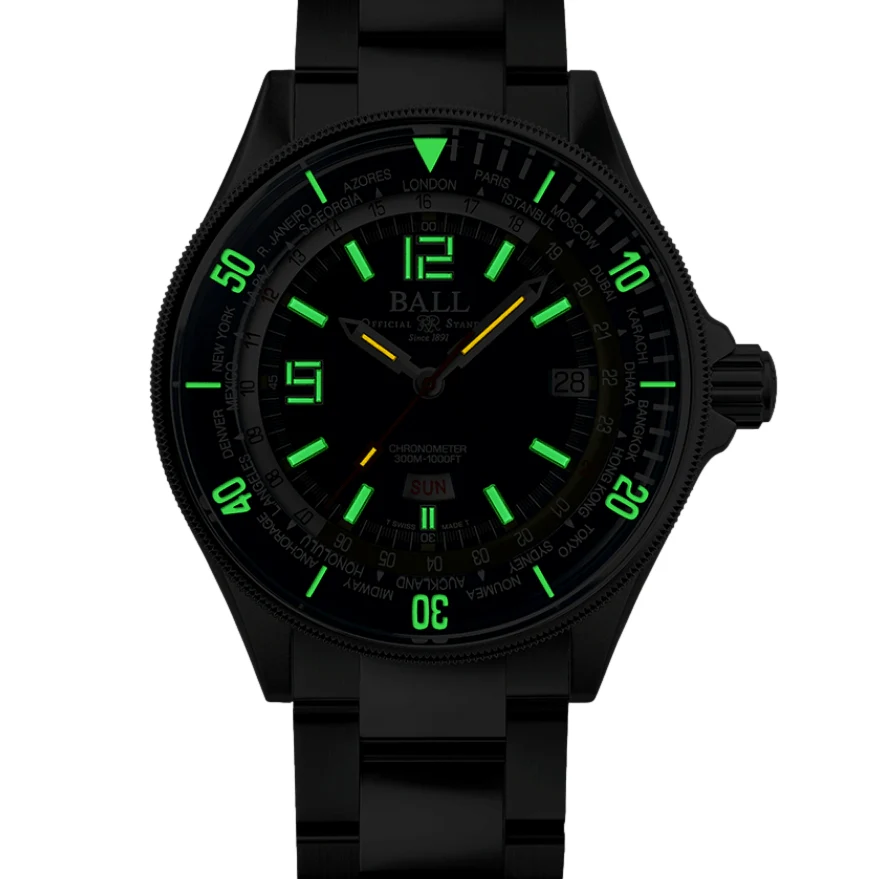 Engineer Master II Diver Worldtime Limited Edition 42mm - Blue on Bracelet - Image 2