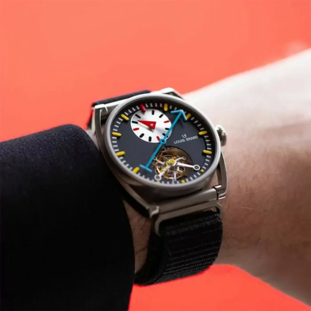 Excellence Le Régulateur Tourbillon Louis Erard x Alain Silberstein Black - Image 3