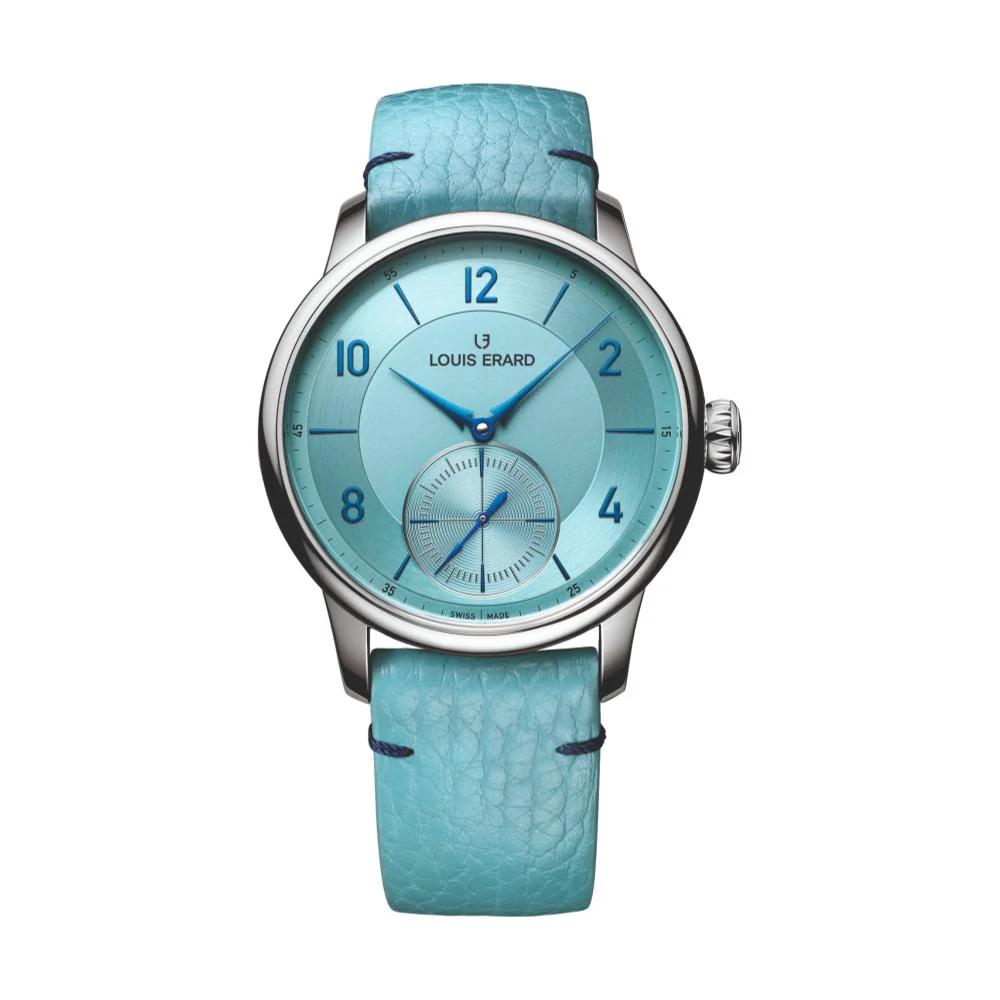 Excellence Petite Seconde Couleurs Bleu Glacier