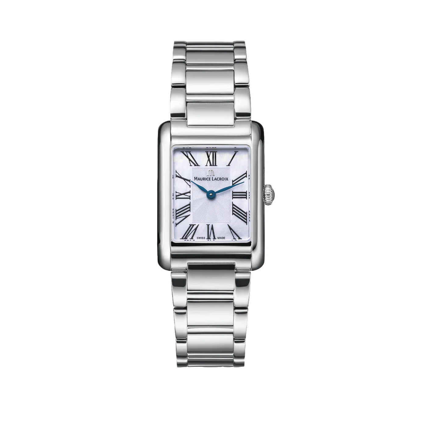 FIABA Square 24mm - Silver on Bracelet