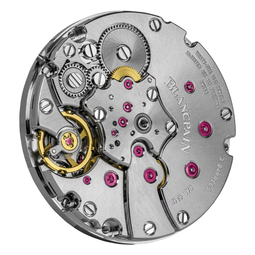 Fifty Fathoms Automatique Titanium 42.3mm - Black on Sail-canvas Strap - Image 3