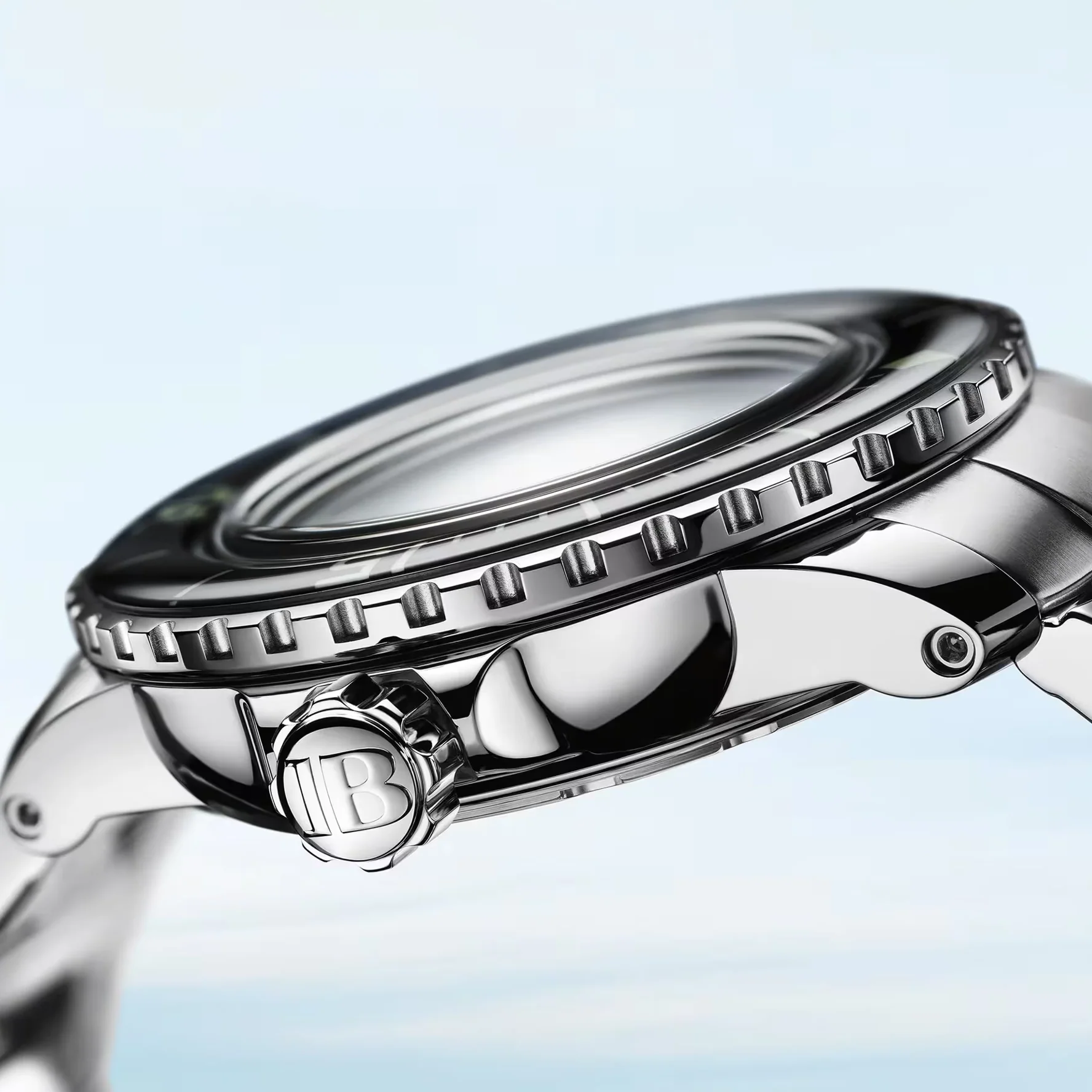 Fifty Fathoms Stainless Steel 38mm - Black on Bracelet - Image 5