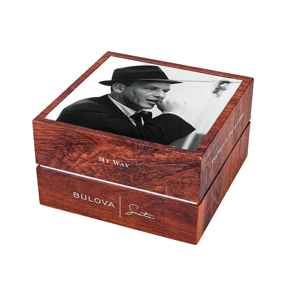 "The Very Thought Of You" Frank Sinatra 30mm - Black on Bracelet - Image 5