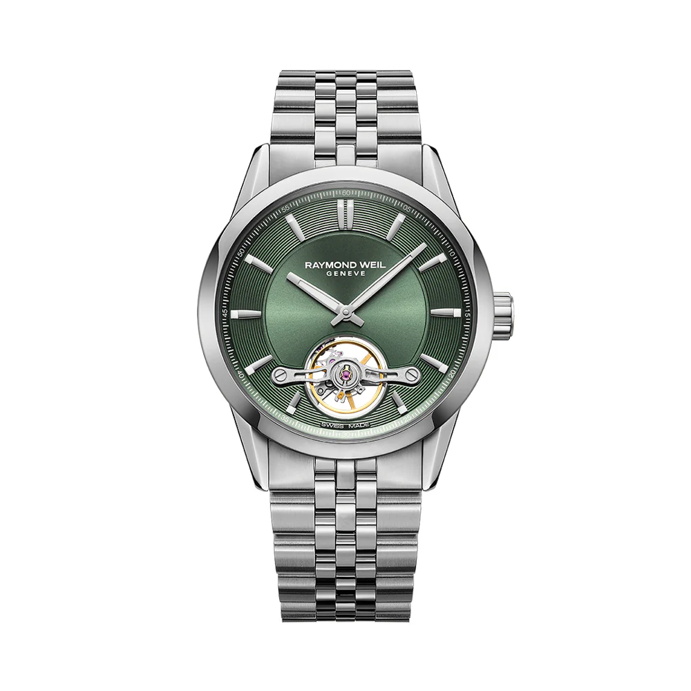 Freelancer Automatic 42.5mm - Green on Bracelet