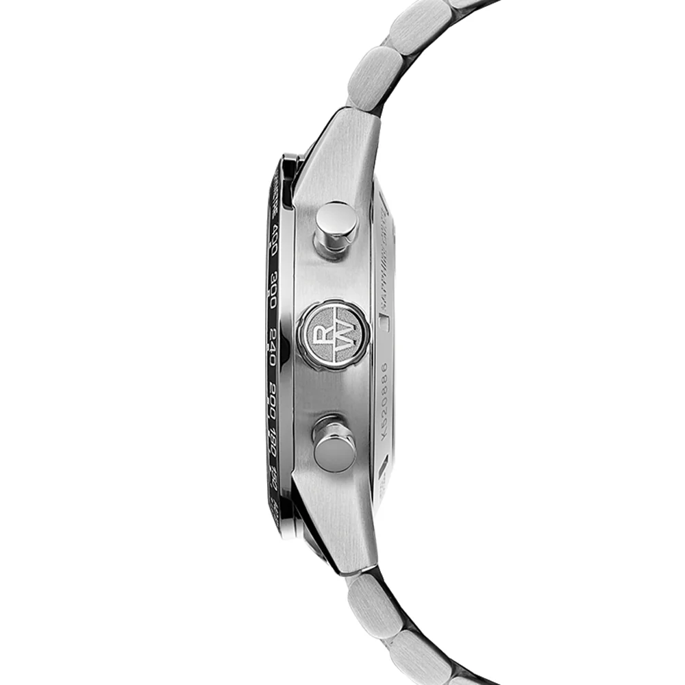 Freelancer Automatic Chronograph Ceramic Bezel 43.5mm - Black on Bracelet - Image 3