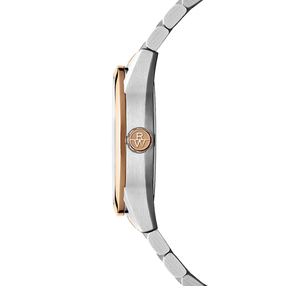 Freelancer Automatic Two-Tone Rose Gold and Steel 42.5mm - Black on Bracelet - Image 4
