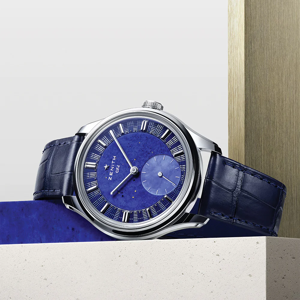 G.F.J. Exclusive Edition 160th Anniversary Caliber 135 Platinum 950 39.15mm - Blue Dial on 3 Strap Options - Image 2