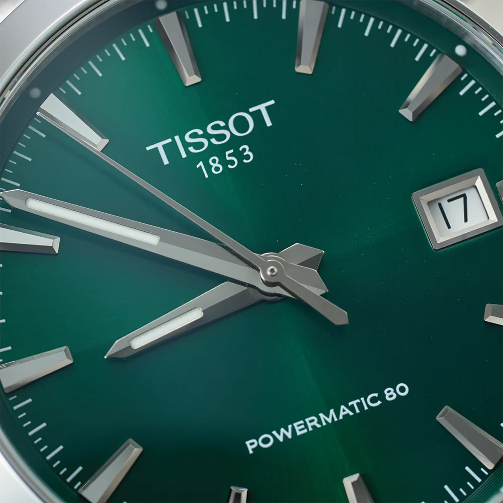 Gentleman 38mm - Green on Bracelet - Image 5