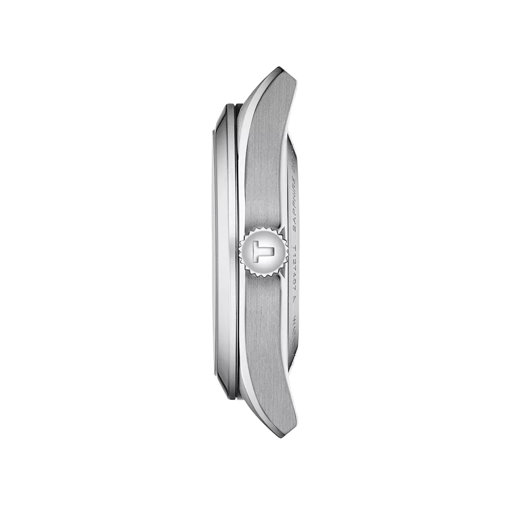 Gentleman Powermatic 80 Open Heart 40mm - Silver on Bracelet - Image 4