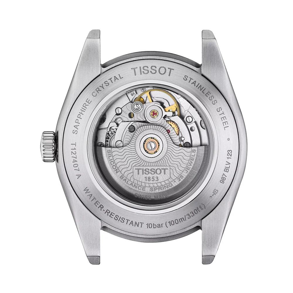 Gentleman Powermatic 80 Silicium 40mm - Black on Bracelet - Image 3