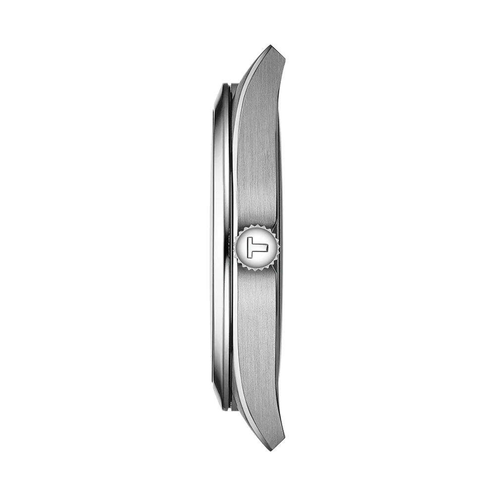 Gentleman Quartz Titanium 40mm - Blue on Bracelet - Image 4